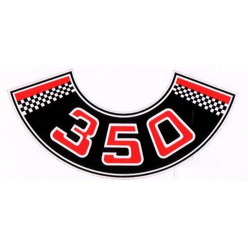 DECAL HT HG HQ AIR CLEANER CLEAR '350