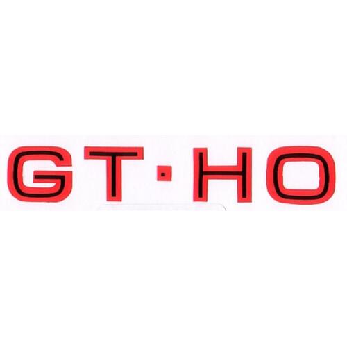 'GT HO' GLOVE BOX DECAL XY GT HO
