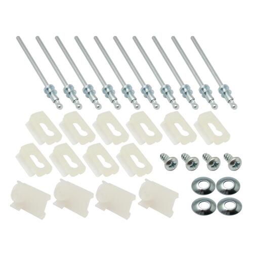 MOULDING CLIP SET DOOR BELT REAR HQ