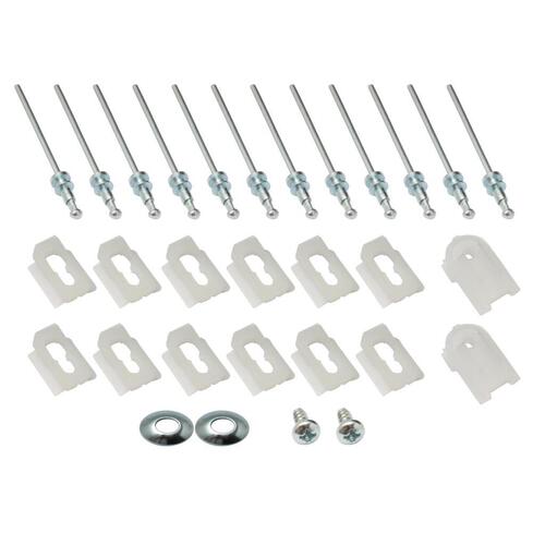 DOOR BELT MOULDING CLIP SET LC LJ (REAR)