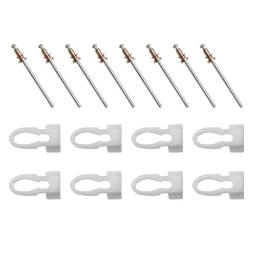 CLIP & RIVET SETS MOULDING RETAINING Holden HX HJ HZ WB VB VC LX UC (8 Pieces)
