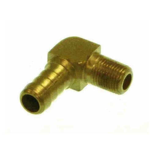 Brass Male Elbow Tail 3/8 Hose X 1/4 Bsp