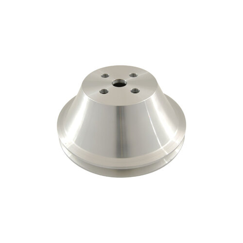 WATER PUMP PULLEY 6in SINGLE GROOVE  - FORD TRANSPLANTED INTO 1965-69 CARS 289-302-351W V-BELT