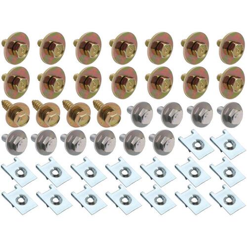 FENDER MOUNTING BOLT KIT VN VG COMMODORE WITHOUT BONNET STRUTS