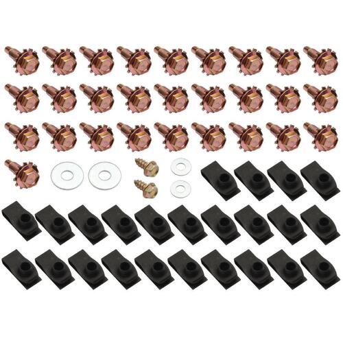 FENDER MOUNTING BOLT AND JNUT KIT XR XT XW XY ZA ZB ZC ZD(2 GUARDS)