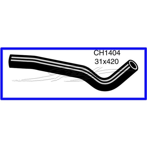 RADIATOR HOSE TOP (UPPER) KB RODEO 1600 CC