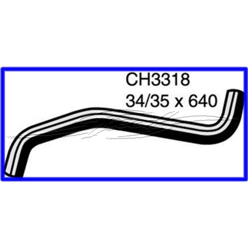 RADIATOR HOSE VY WK 6CYL TOP