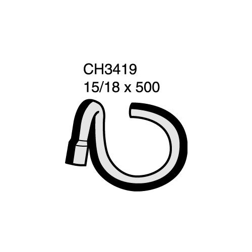 HEATER HOSE SB BARINA HEATER TAP TO ENGINE