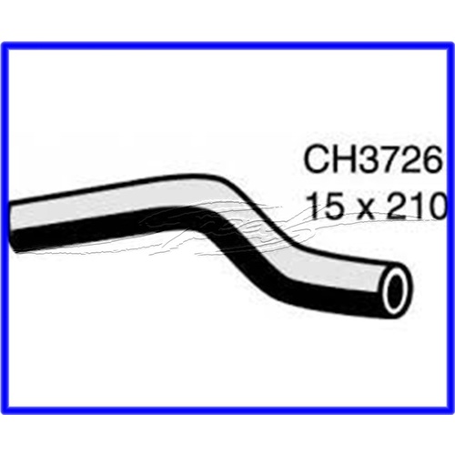 HEATER HOSE INLET VZ V6 ALLOYTEC