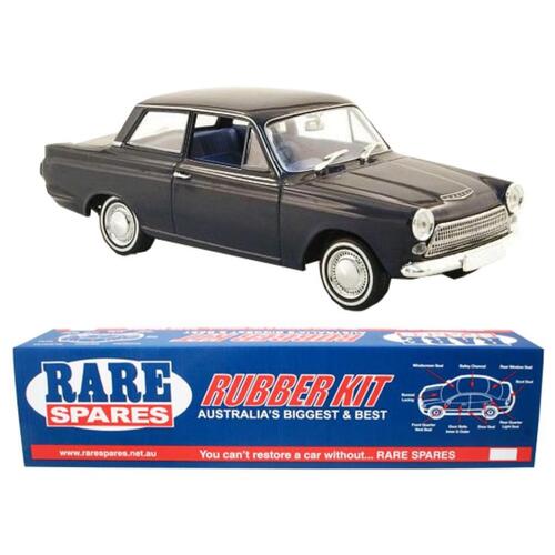 BODY RUBBER KIT CORT 62-6 MK1 2DR FIXED REAR QUARTER (qtr seals not available)