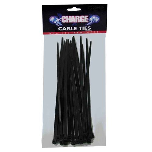 CABLE TIES - 280MM 25PC BLACK