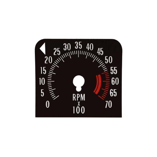 DECAL TACHO HQ 7000 RPM