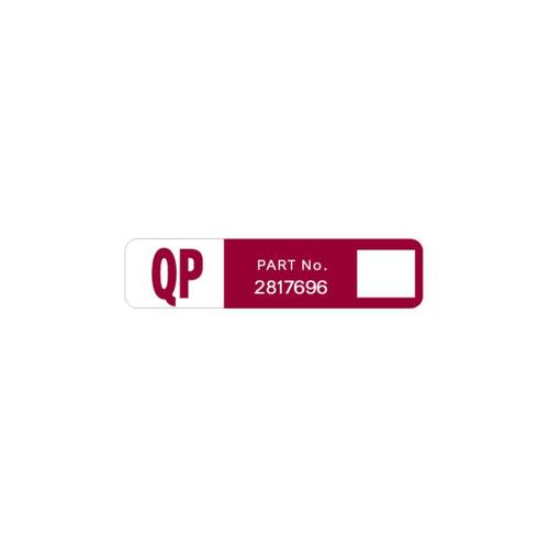 DECAL WIPER MOTOR 2817696 ' QP ' HQ HJ H