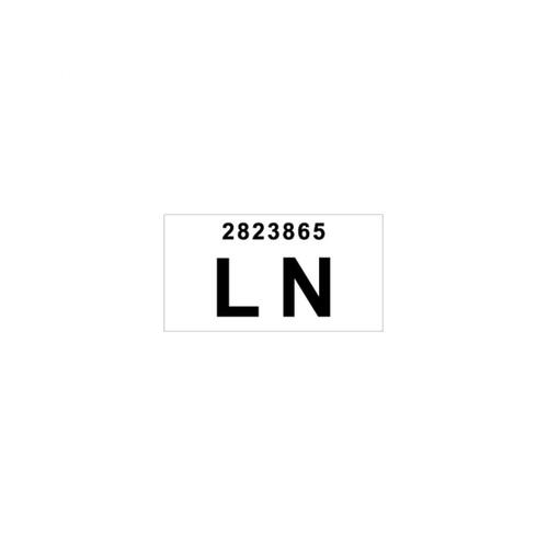 DECAL RADIATOR XU1 'LN' 2823865