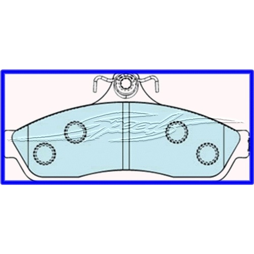 DISC BRAKE PADS COMMODORE FRONT VB VC VH VK VL VN VP VR VS