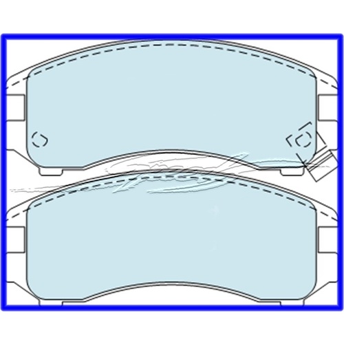 DISC PAD ASTRA LD 1987 1.6LT FRONT