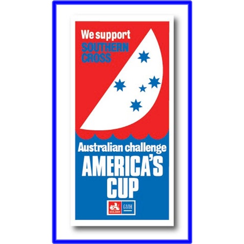 Decal Americas Cup GMH