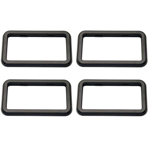 SURROUND INTERIOR DOOR HANDLE VB VC VH VK VL BLACK SET OF  (4)