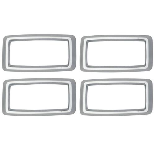 SURROUND INTERIOR DOOR HANDLE CHROME  XA XB ZF ZG Suit 4 Doors