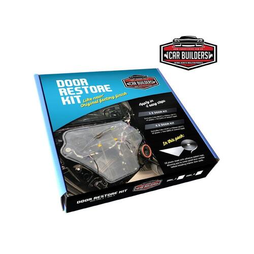 CAR BUILDERS DOOR RESTORE KITS (4 DOORS)
