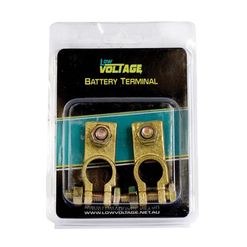 BATTERY TERMINAL SET BRASS SUITS VT VX VU VY VZ VE WH WK WL WM POS & NEG TERMINAL MUCH BETTER THAN GENUINE