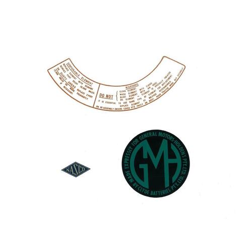 ENGINE BAY DECAL KIT EK