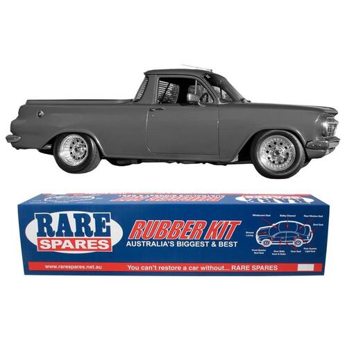 BODY RUBBER KIT EH UTE BLACK PINCHWELD