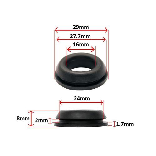 GROMMET COWL PANEL TO WIPER PIVOT XD XE XF XG XH