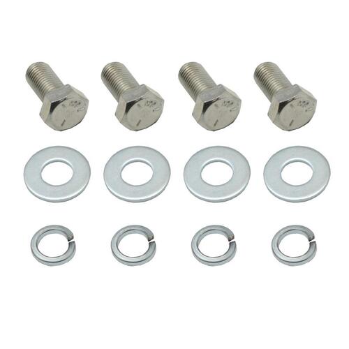 TRANSMISSION CROSS MEMBER BOLT KIT HQ HJ HX HZ WB & RED BLUE BLACK 6cyl crank pulley a/c or power steer