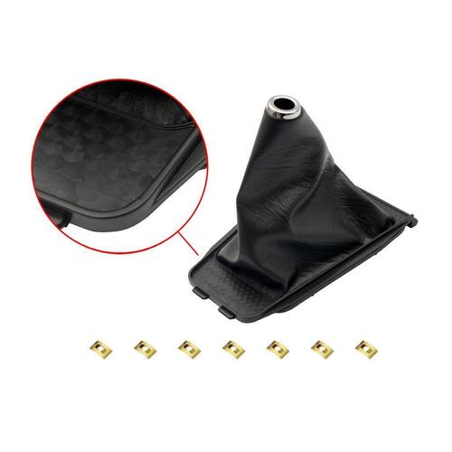 GEARSHIFT BOOT AND SURROUND EARLY  HQ GTS 4 SPEED BLACK