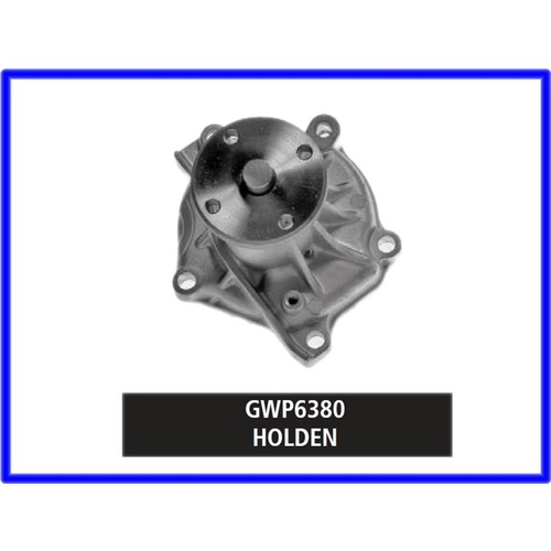 WATER PUMP 'jackaroo ubs17 rodeo tfs17 tfr17 2.6 4 cyl petrol 4ZE1