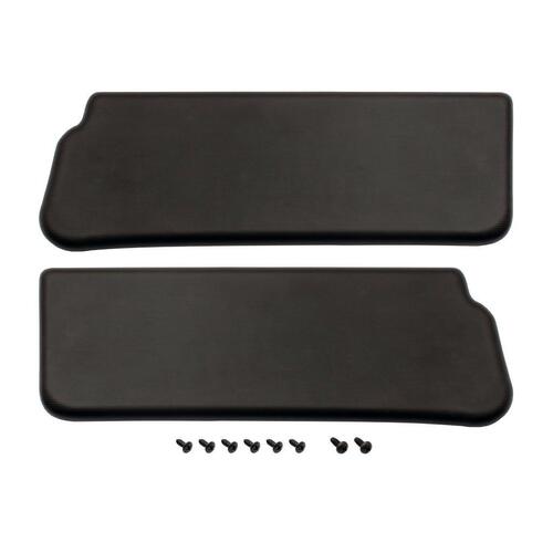 SUNVISOR INTERIOR PAIR HQ HJ HX HZ LH LX UC WHEN USED WITH BLACK RIBBED HEADLINING