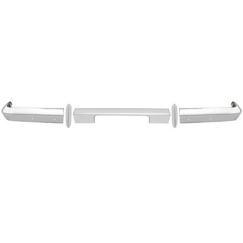 BUMPER BAR KIT EH REAR 5PC CHROME INCLUDING OVERRIDERS Note: Overriders do not suit original bumper
