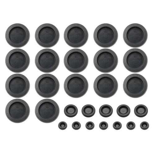 FLOOR AND BOOT PLUG GROMMET KIT VB VC VH VK VL SEDAN ONLY