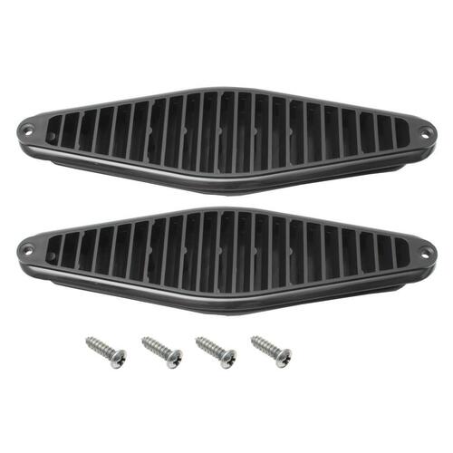 AIR RELIEF GRILLE KIT (WITH SCREWS) HQ HJ HX HZ UTE VAN COUPE 1 TONNER LX HATCH (PAIR) DOOR JAMB VENT