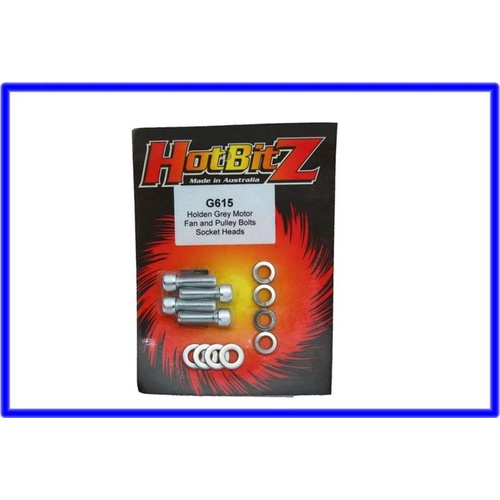 FAN AND PULLEY SET HOLDEN GREY MOTOR