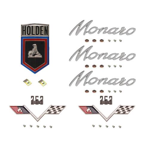 Badge Kit HG Holden Monaro 253