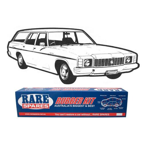 BODY RUBBER KIT HJ HX HZ WAGON (CHAMOIS