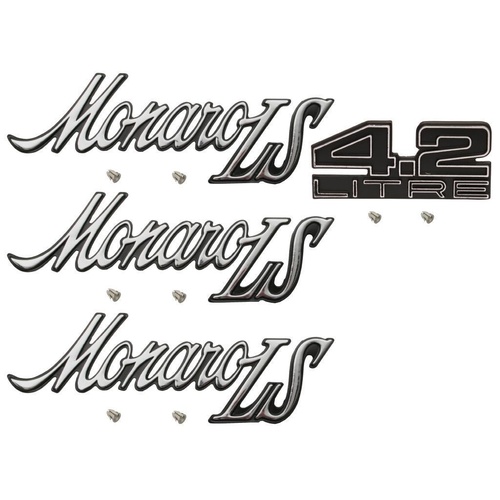 Badge Kit HJ Holden Monaro LS Coupe 253
