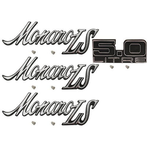 Badge Kit HJ Holden Monaro LS Coupe 308