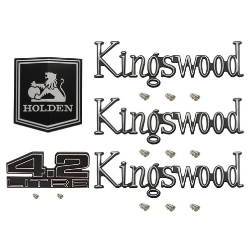 Badge Kit HJ Holden Kingswood 253