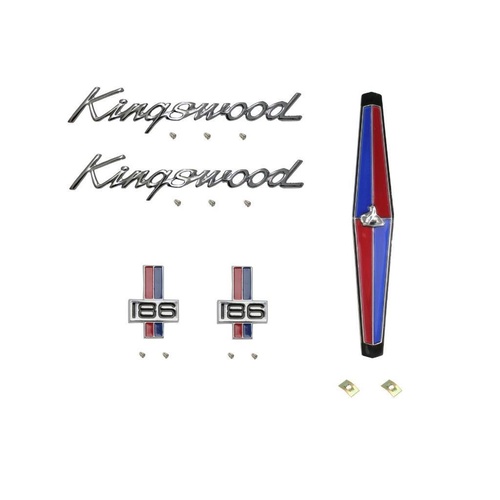 Badge Kit HK Holden Kingswood 186