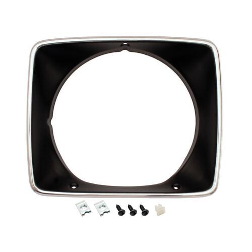 HEADLIGHT RIM HJ HX GTS SANDMAN (BLACK)