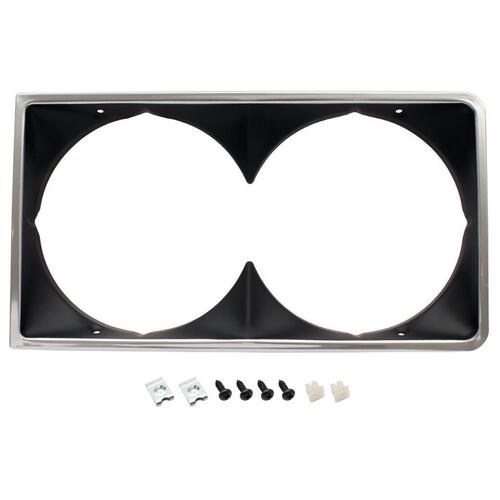 HEADLIGHT RIM TWIN HZ GTS / SANDMAN HX LE (BLACK)