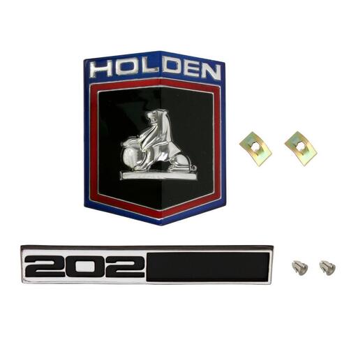 Badge Kit HQ Holden Belmont 202