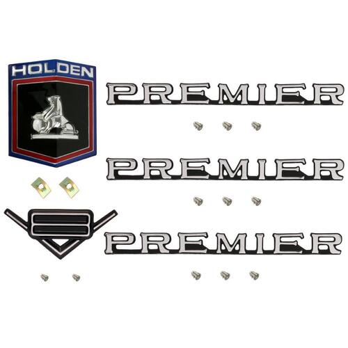Badge Kit HQ Holden Premier V8