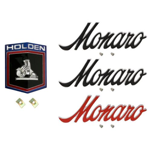 Badge Kit HQ Holden Monaro 173