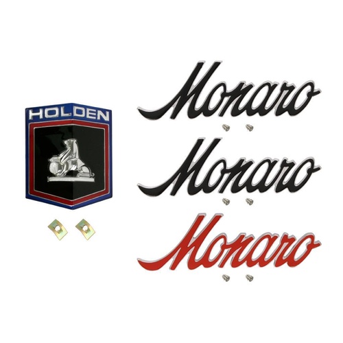 Badge Kit HQ Holden Monaro 173