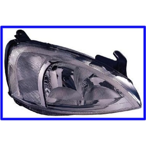 HEADLAMP XC BARINA 01-05 RIGHT - WITH LINES ON INDICATOR
