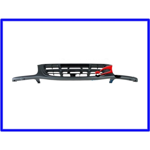 rodeo 98-03 grille r9 lt dropbar unpainted